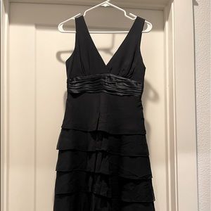 Black cocktail dress
